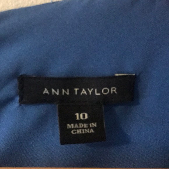 Blue Ann Taylor Shift Dress - Picture 4 of 6